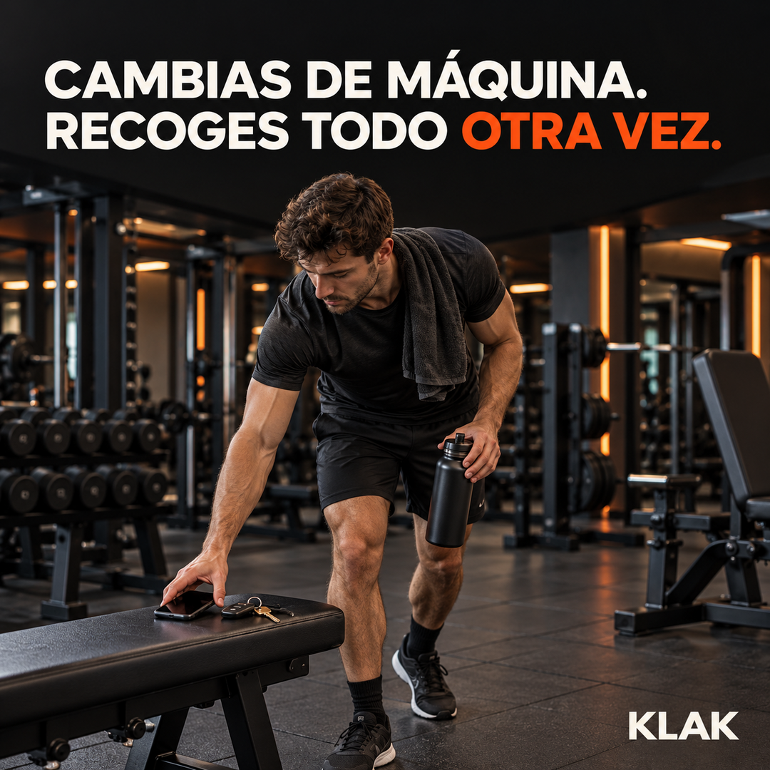Bolsa magnética para gimnasio KLAK