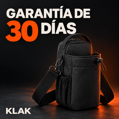 KLAK: garantía de 30 días para la bolsa magnética de gimnasio